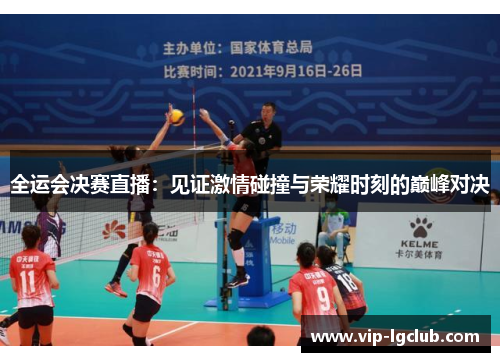 全运会决赛直播：见证激情碰撞与荣耀时刻的巅峰对决