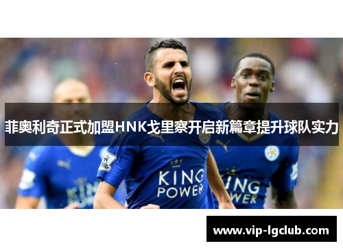 菲奥利奇正式加盟HNK戈里察开启新篇章提升球队实力 菲奥利奇正式加盟HNK戈里察开启新篇章提升球队实力