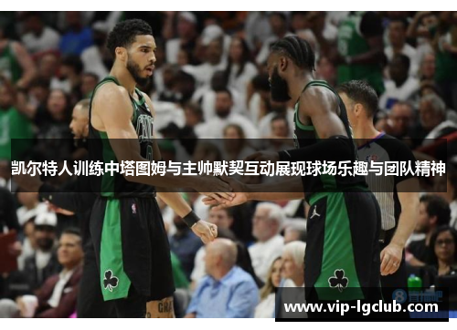 凯尔特人训练中塔图姆与主帅默契互动展现球场乐趣与团队精神