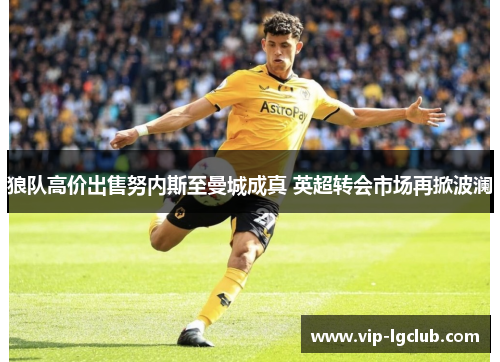 狼队高价出售努内斯至曼城成真 英超转会市场再掀波澜
